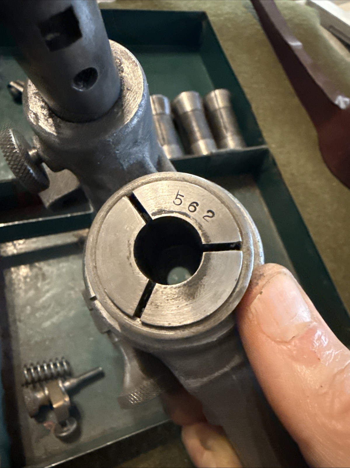 RITE TOOL COMMUTATOR ARMATURE CUTTER &4 COLLETS ELECTRIC MOTOR REPAIR HAND LATHE