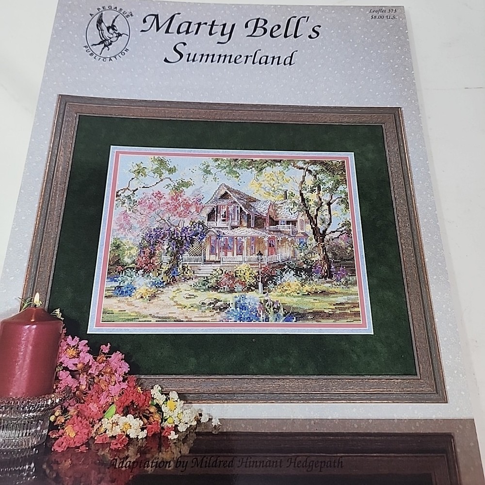 Marty Bell's Summerland Cross Stitch Pattern Chart 373