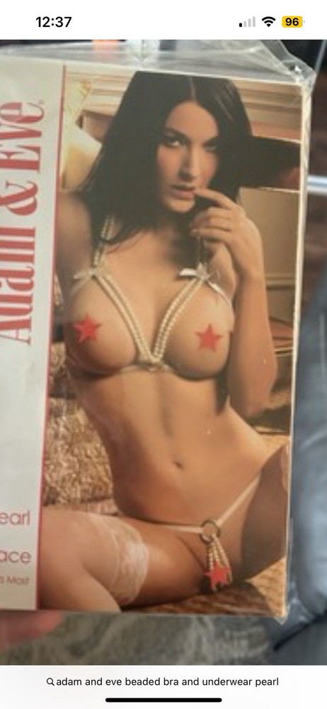 Beaded Bra And Panties