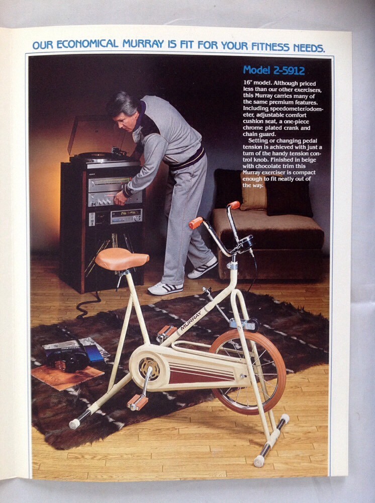 Vintage 1982 Murray Exercisers Brochure