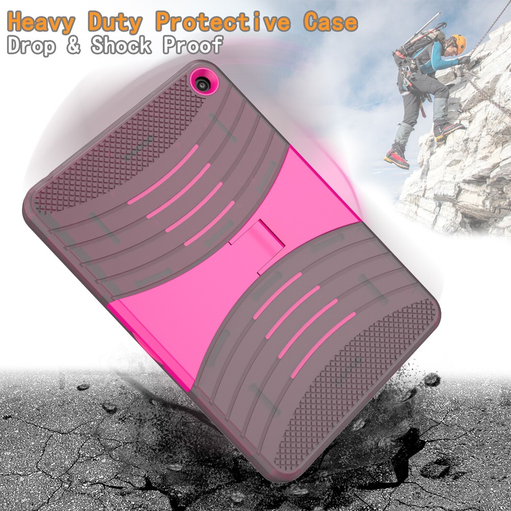 For Amazon Fire HD 8 Case 2022Release 12th Gen Shockproof Rubber Stand Hard Case