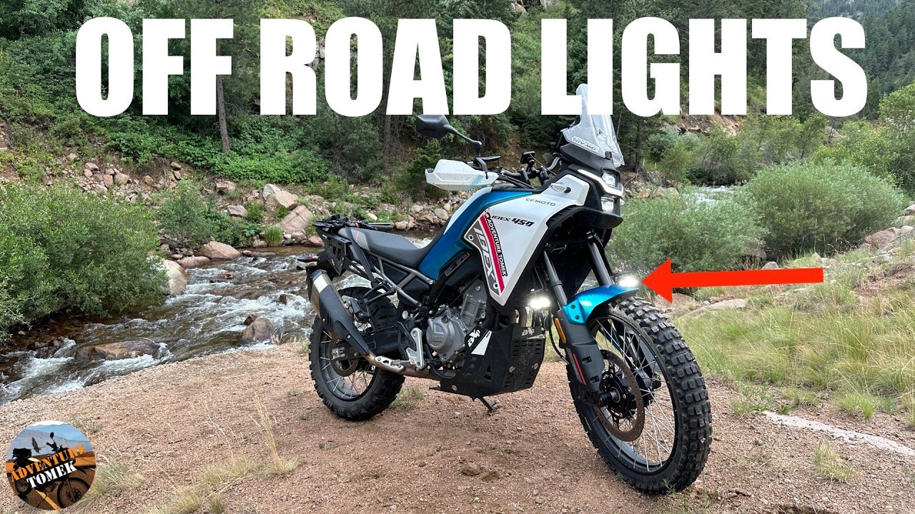 Plug & Play LED Auxiliary Offroad Light Kit CFMOTO Ibex 450 (Adjustable Low B...