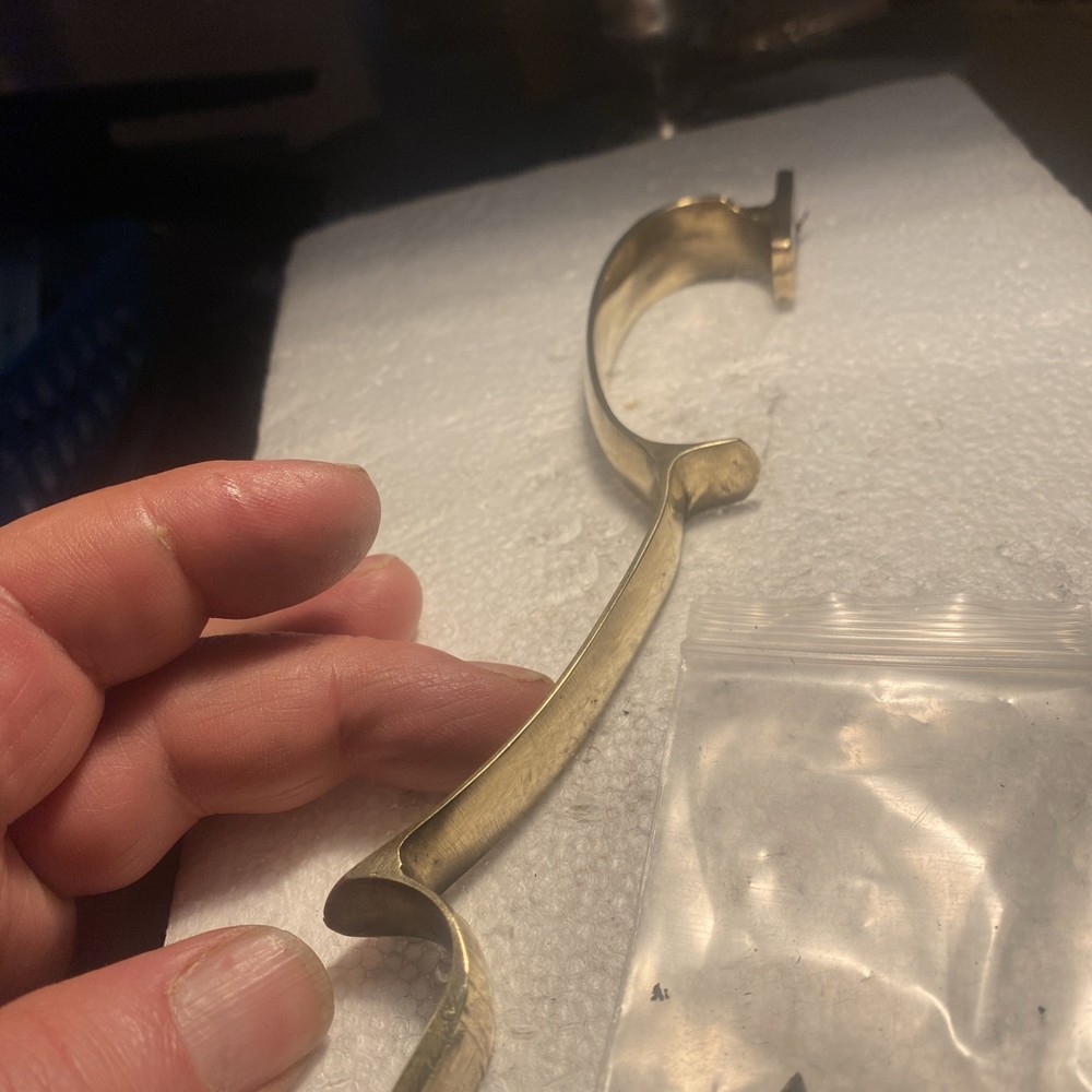 Investarms Sidelock Muzzleloader Brass Double Trigger Guard W/ Screws (J)