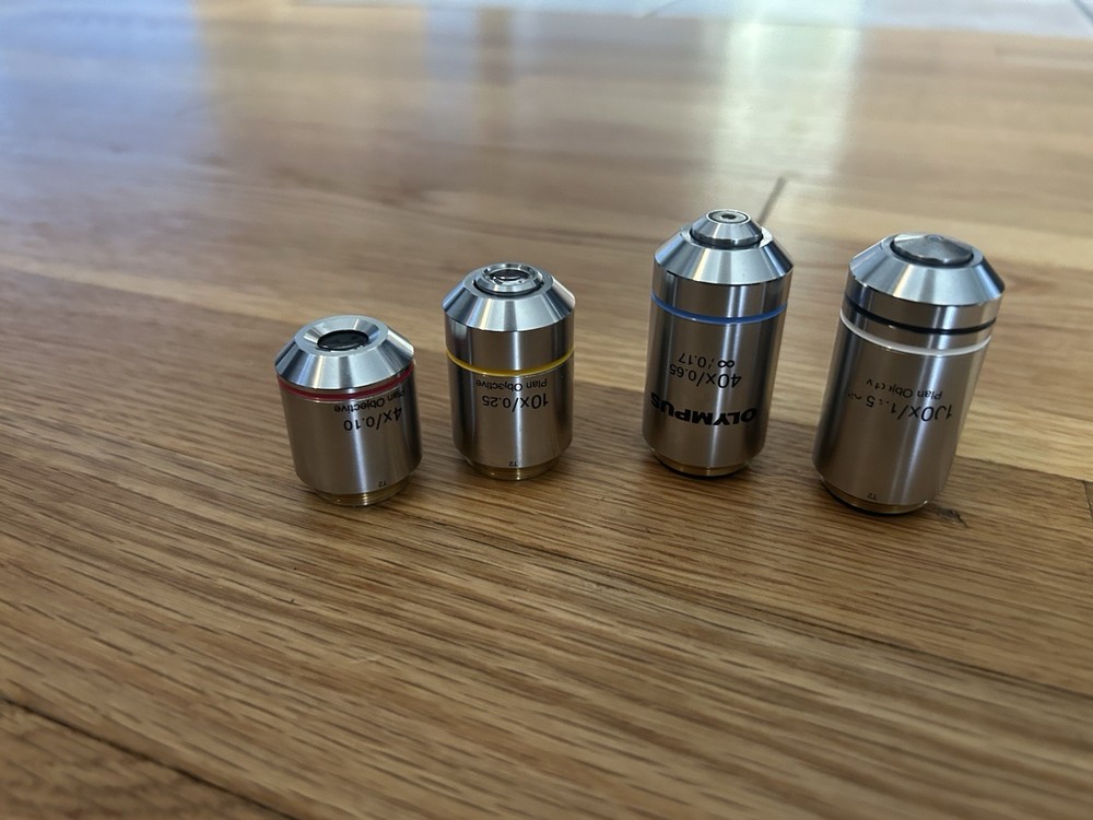 Olympus Plan Lens Set