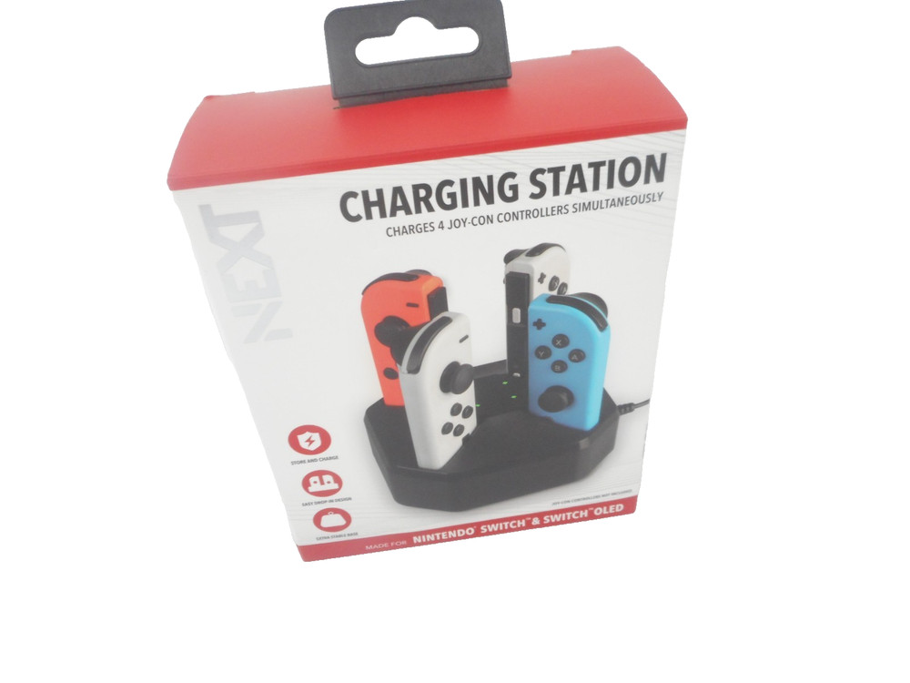 NEXT - Joy-Con Charge Station For Nintendo Switch & Switch OLED - Black