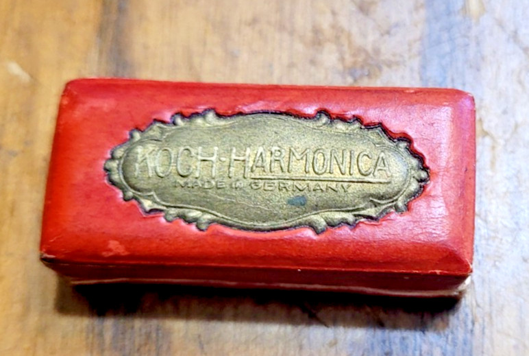 Vintage Koch Micro Tiny Harmonica Germany --  Rare box included