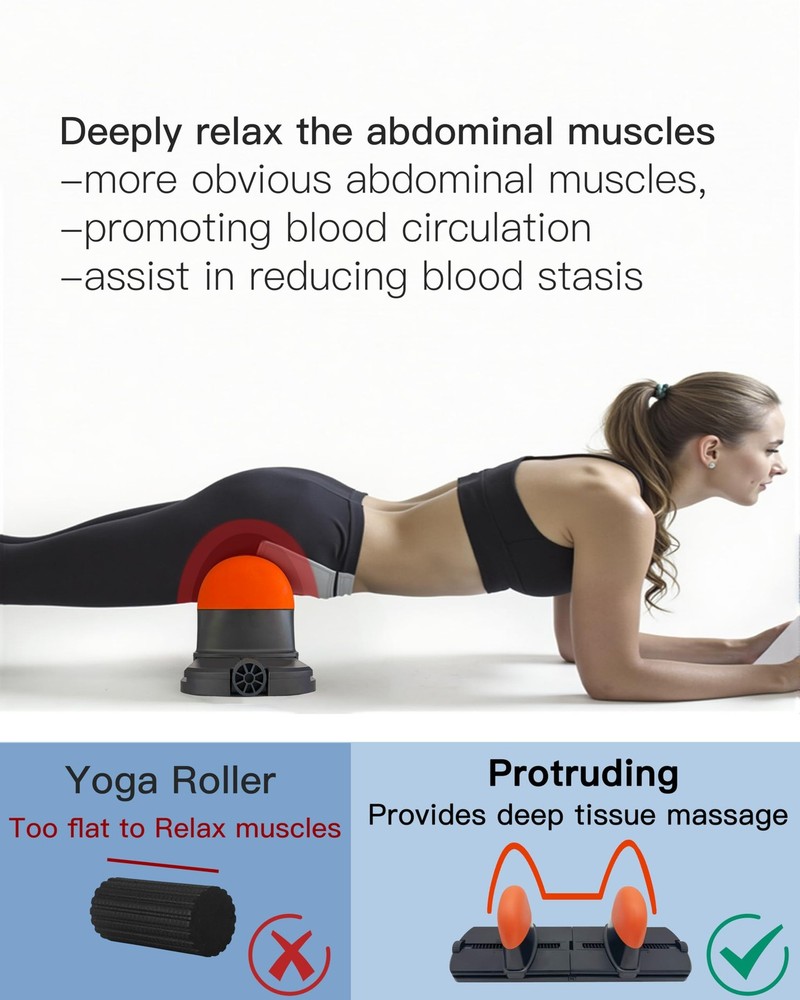 Psoas Muscle Release Deep Tissue Adjustable Massage Tool for Back, QL, Hip