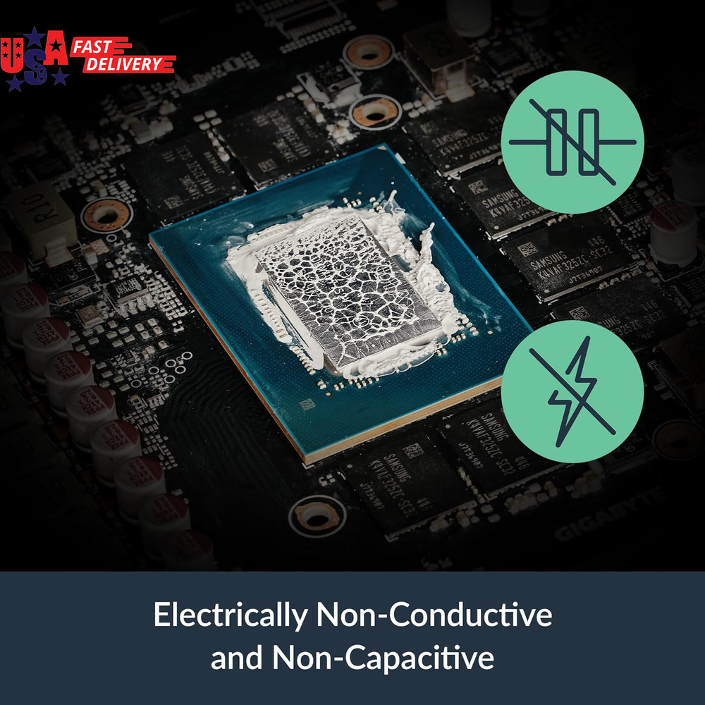 MX-7 (4 G, Incl. Mx-Cleaner) - Ultimate Performance Thermal Paste for Cpus, Cons