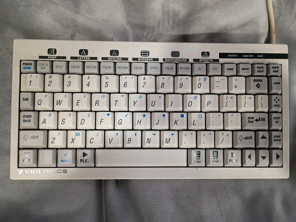 Videonics Video Editor 5000 Keyboard