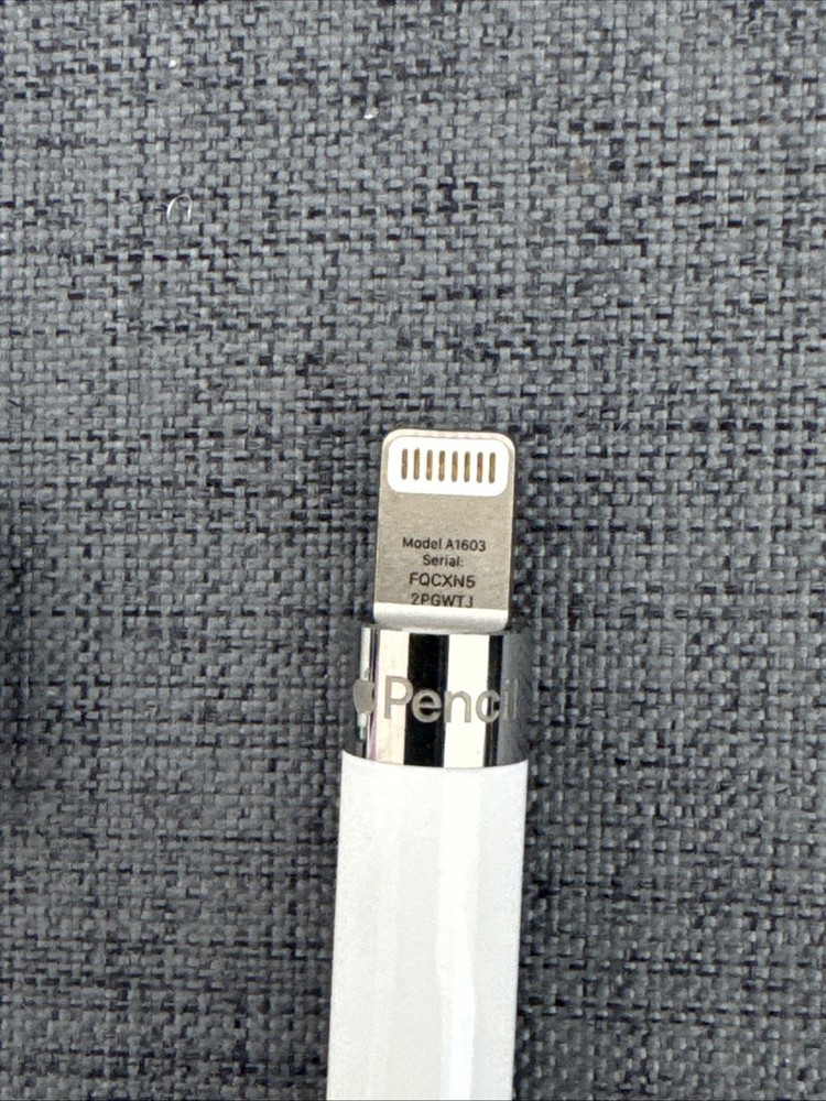 Apple Pencil A1603 1st Generation White Lightning Used UNTESTED