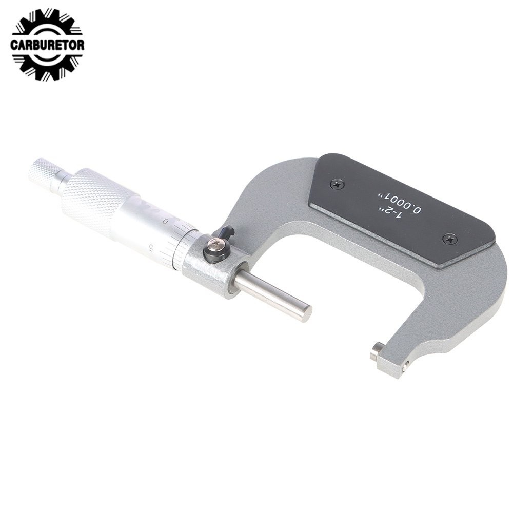 1-2 " .0001" Carbide Tipped Micrometer Outside Micrometer High Precision