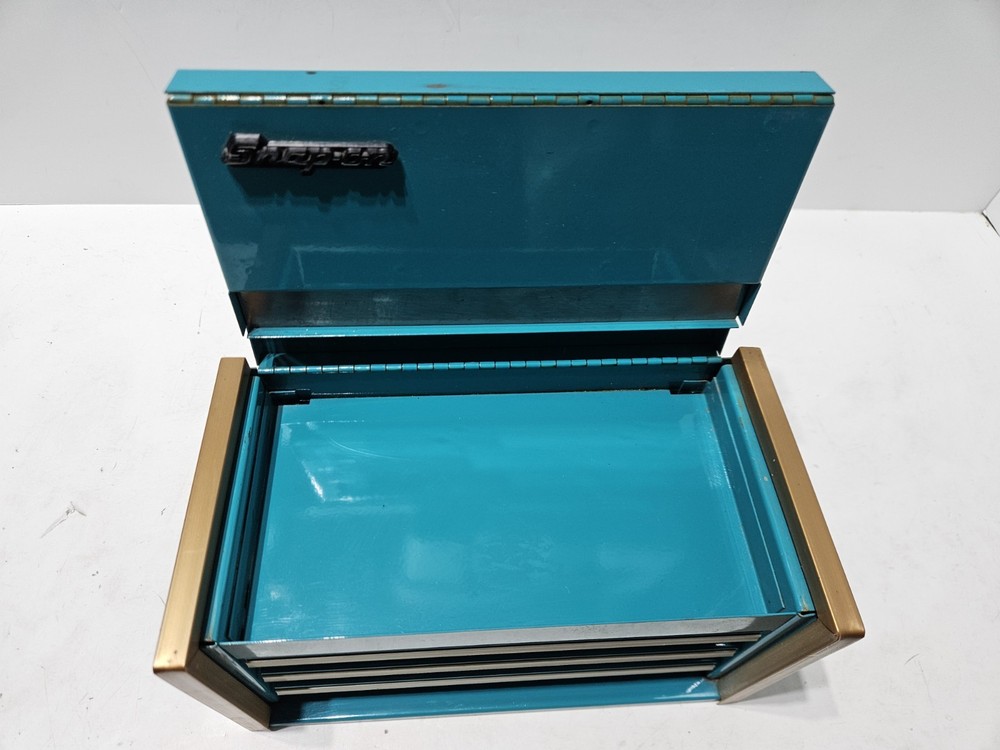Snap-on Tools TEAL Micro Mini Tool Box Top Chest