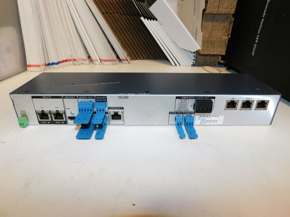 EXTRON PVS 405D POLEVAULT SWITCHER HIGH PERFORMANCE AV SWITCHING SYSTEM