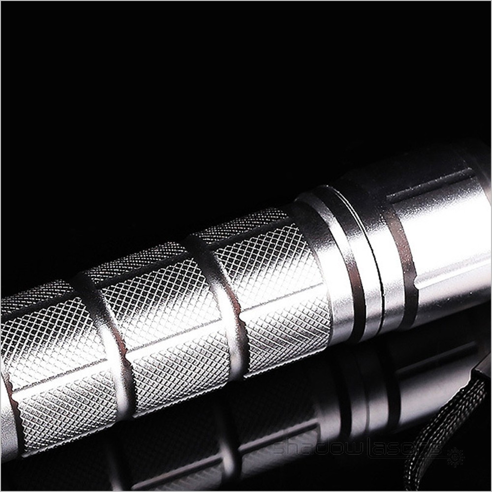 LMM9G Adjustable Focus GR Laser Pointer 520nm Visible Beam Light +Charger