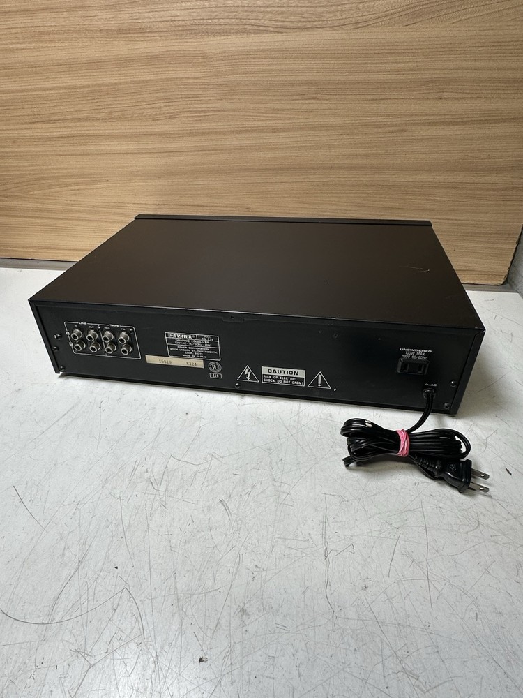 Fisher Studio Standard EQ-275 Graphic Equalizer (please Read)