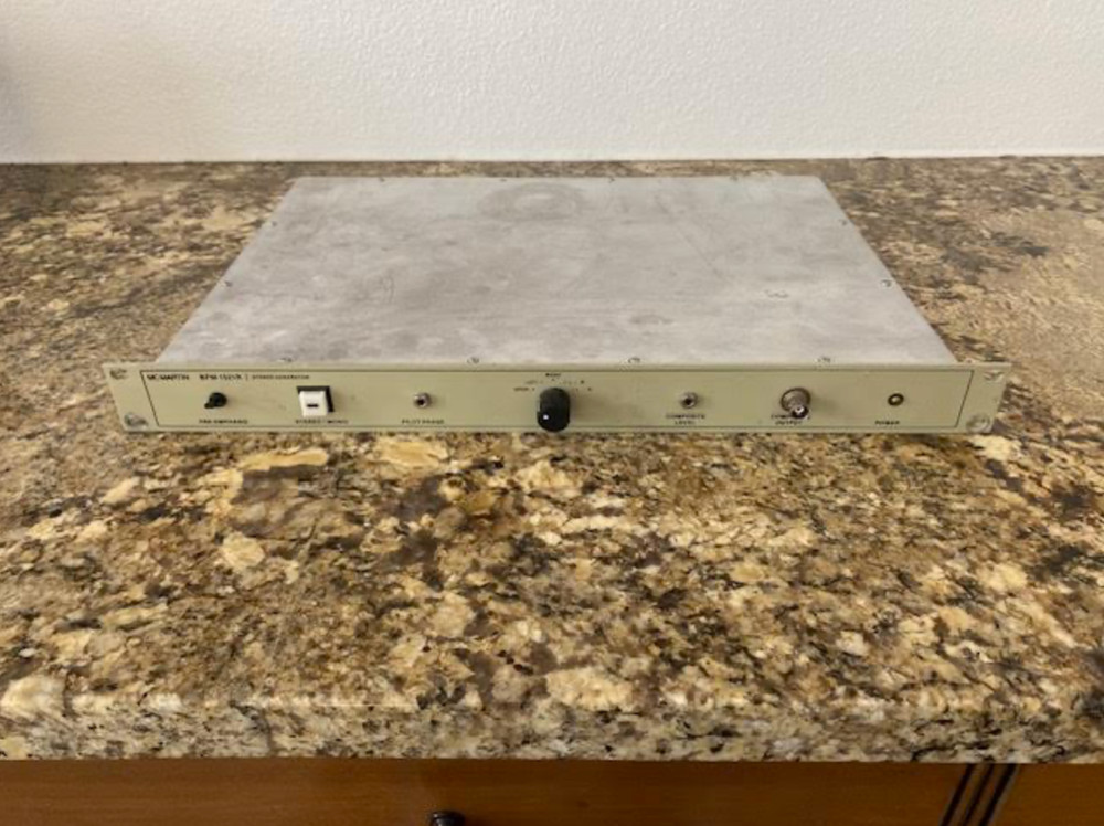 Mcmartin bfm-1521r stereo generator -untested