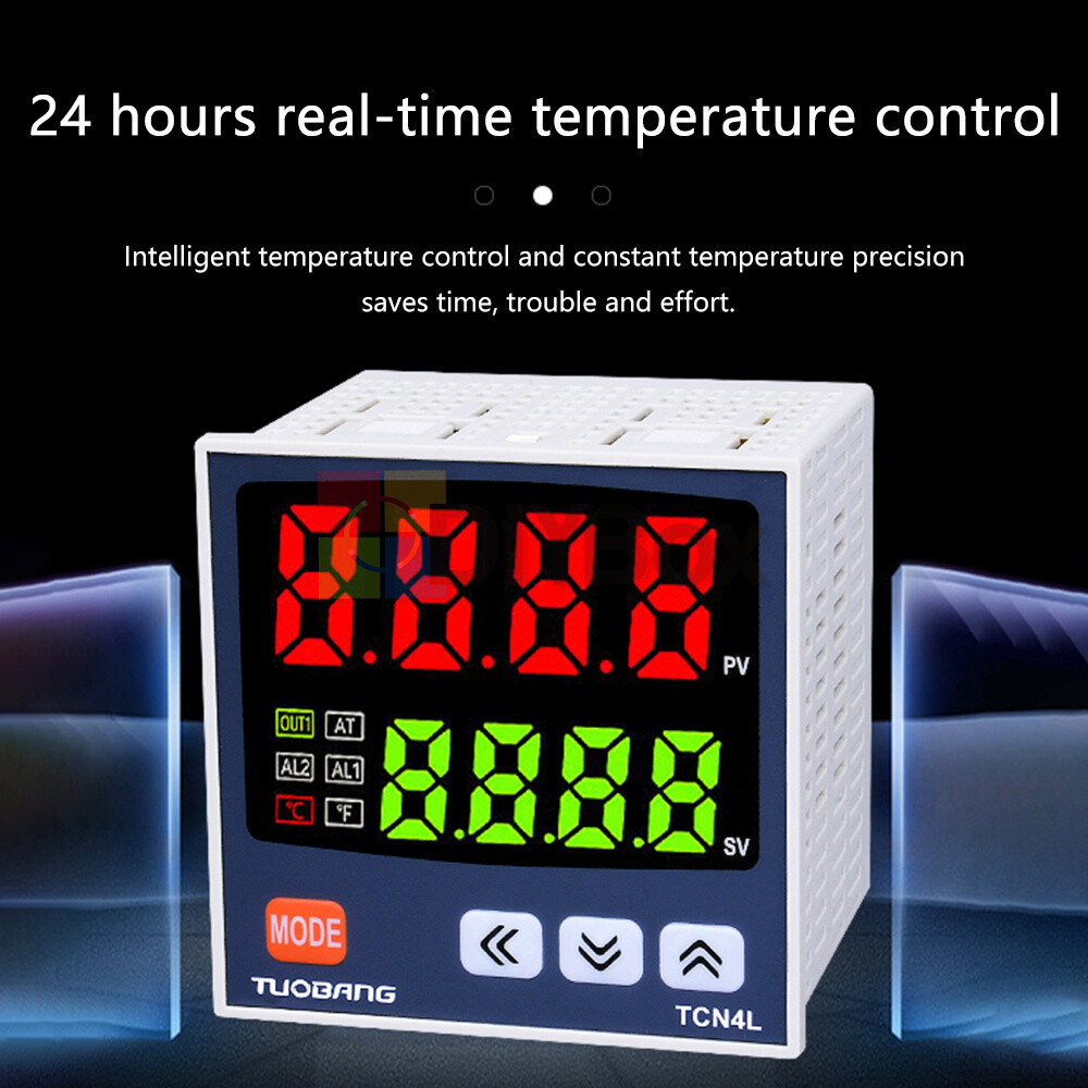 Digital PID Thermostat universal input Temperature Controller 0~1370℃ AC100~240V