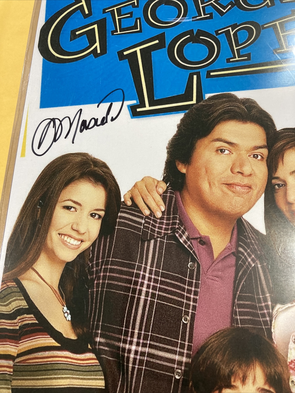 Masiela Lusha Autographed 11"x17" George Lopez TV Series Poster w/ COA