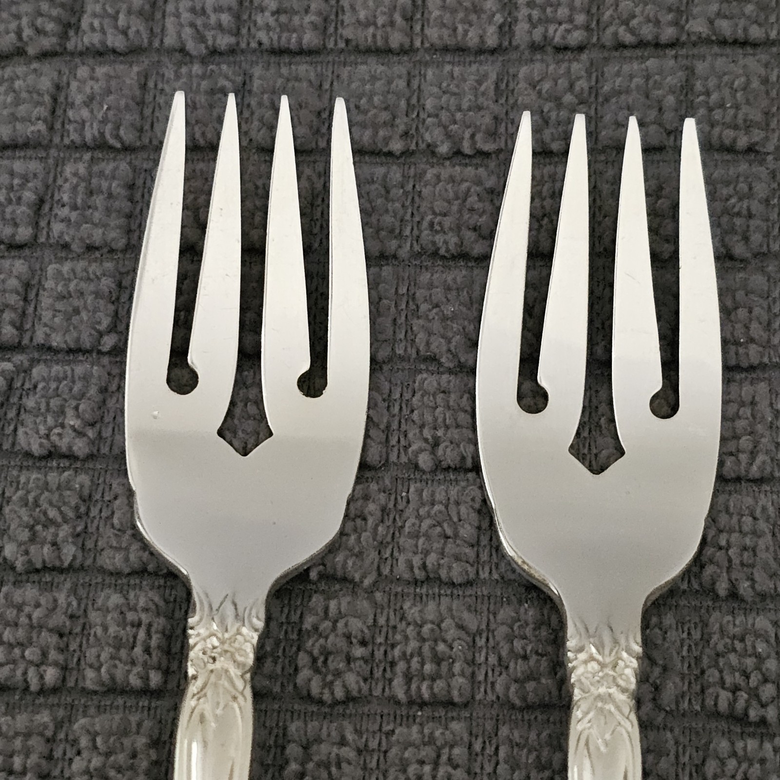 Silver Artistry Community Silverplate Set of 4 Salad Forks 1965
