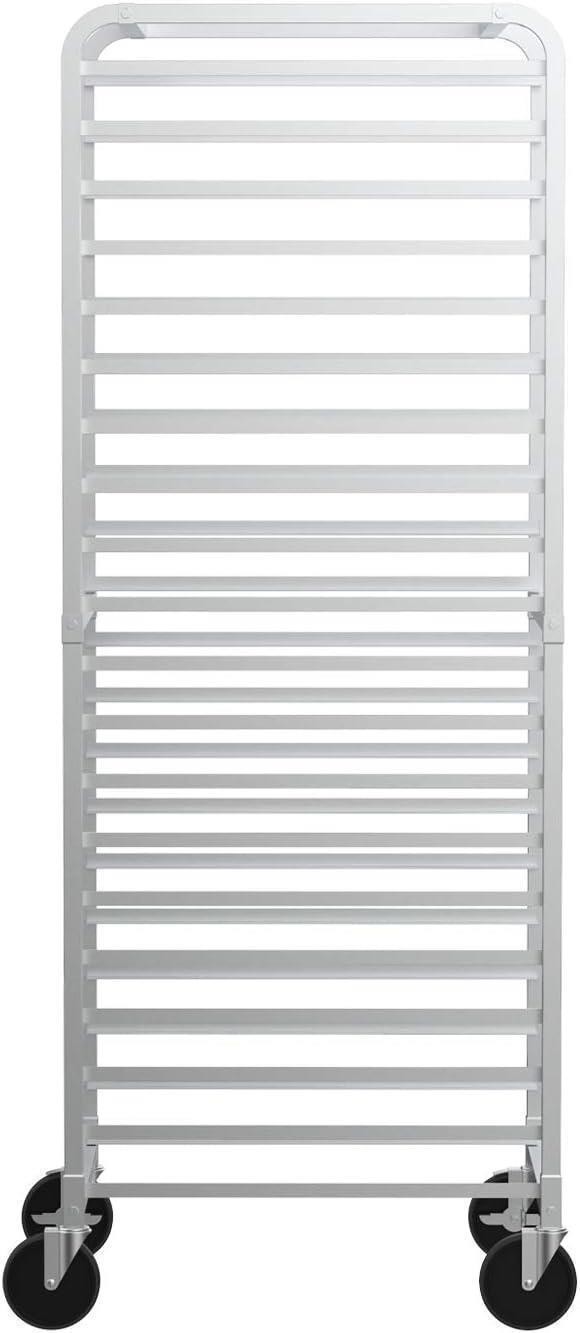Commercial Sheet Pan Rack 20-Tier, Aluminum Storage Cart for Full Size Pans New