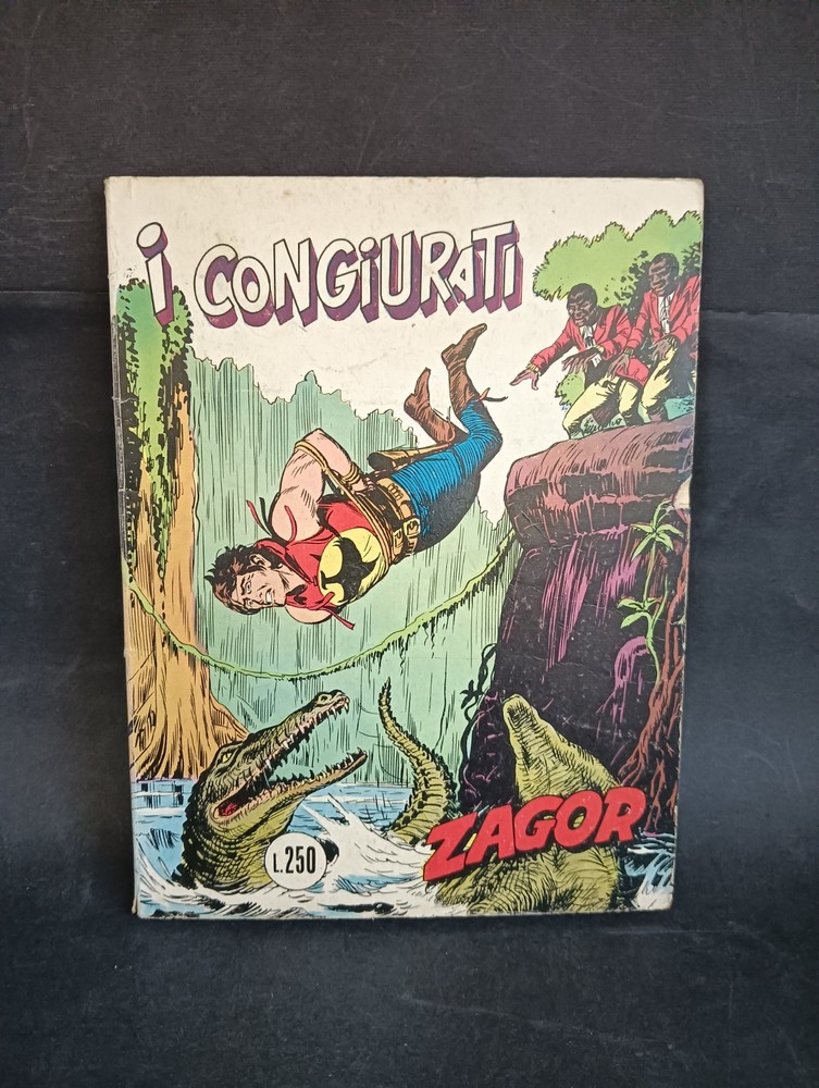 comic ZAGOR Bonelli number 154 Lire 250