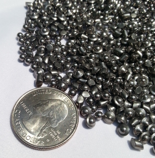5 LB Stainless Steel Tumbling Media Shot Jewelers Mix 3 Shapes Tumbler Finishing