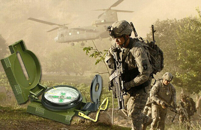 Compass Lensatic Versatile Military Camping Hiking Survival Outdoor Activity US