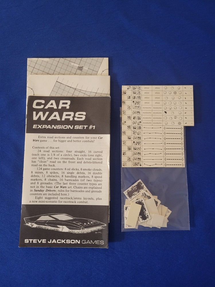 Expansion Set #1 - Car Wars (Complete)