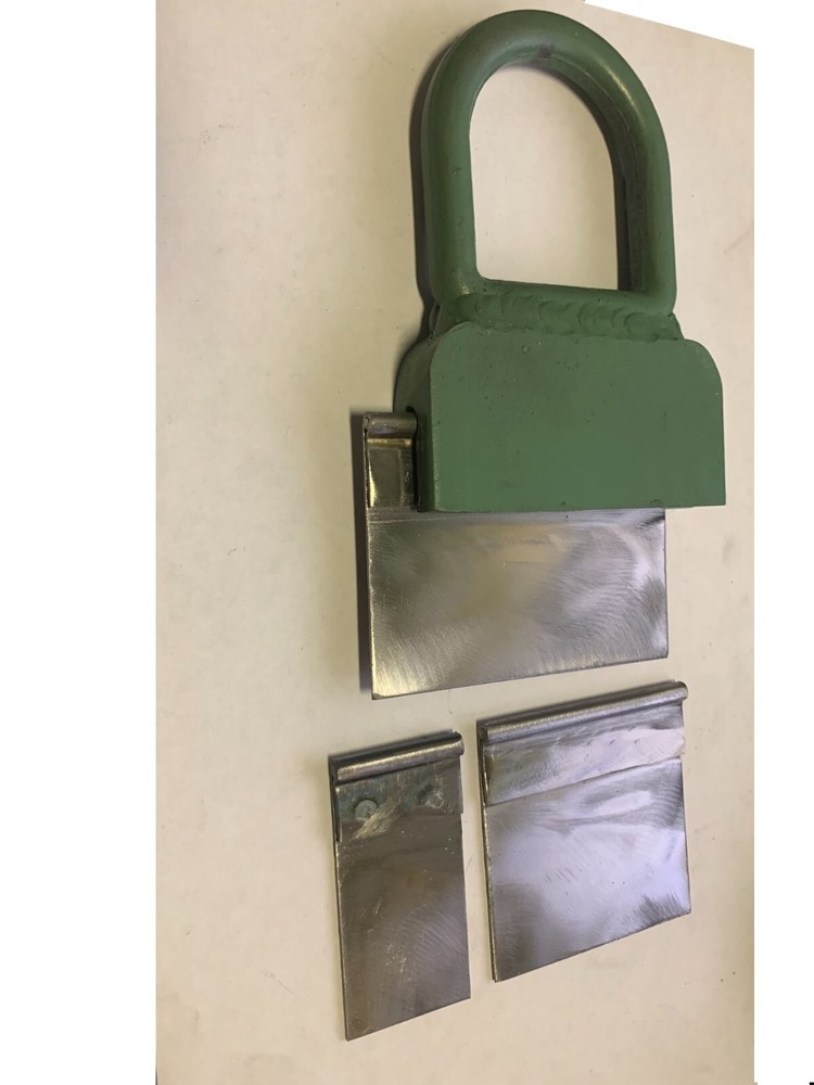 Auto Body 4" Tac, weld & pull Clamp With 3  Plates Kit