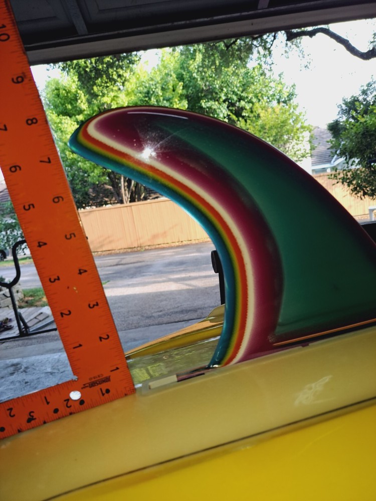 colorful Surfboard Fin