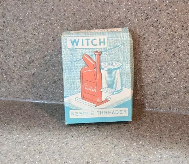 Vintage Witch Automatic Needle Threader w/ lnstructions Germany NOS 0104