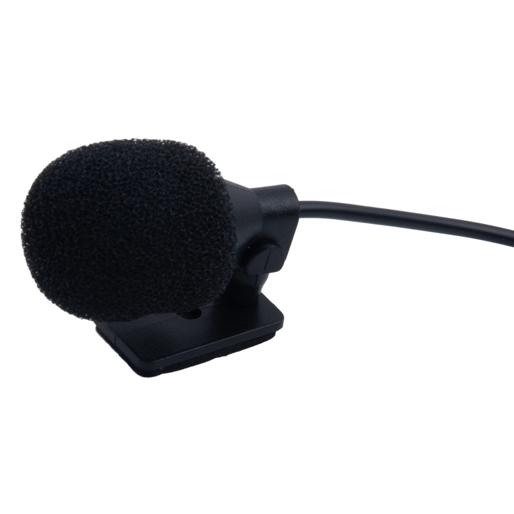 Microphone Black Replacement Vehicle Windproof Car Electronics Accessories