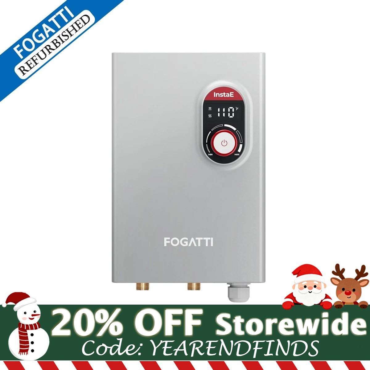 14,000W Tankless Water Heater Electric 240V 3.3 GPM On-Demand Hot Water Heater