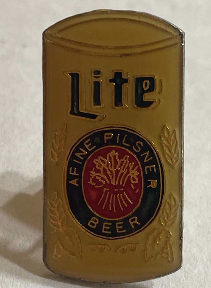 LITE BEER Lapel Pin CAN