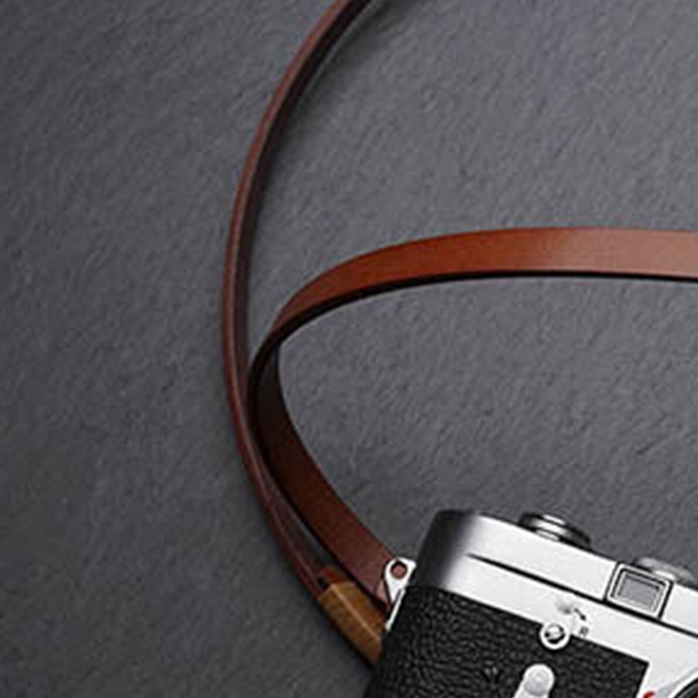 8mm Wide Handmade Camera Leather Wrist Strap Microscope Leather Hand Strap