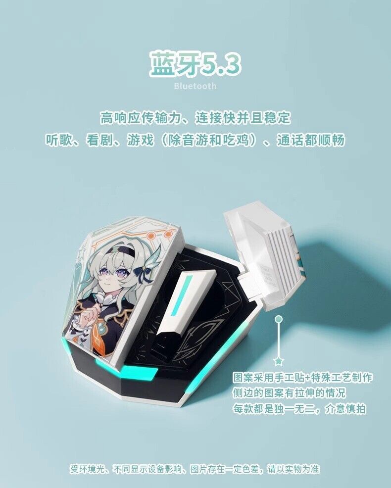 Honkai: Star Rail Firefly Theme Wireless Bluetooth Headset Student Collection