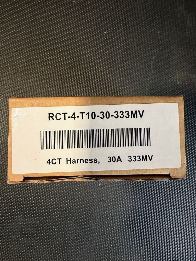 RCT-4-T10-30-333MV 4CT SENSOR HARNESS 30A