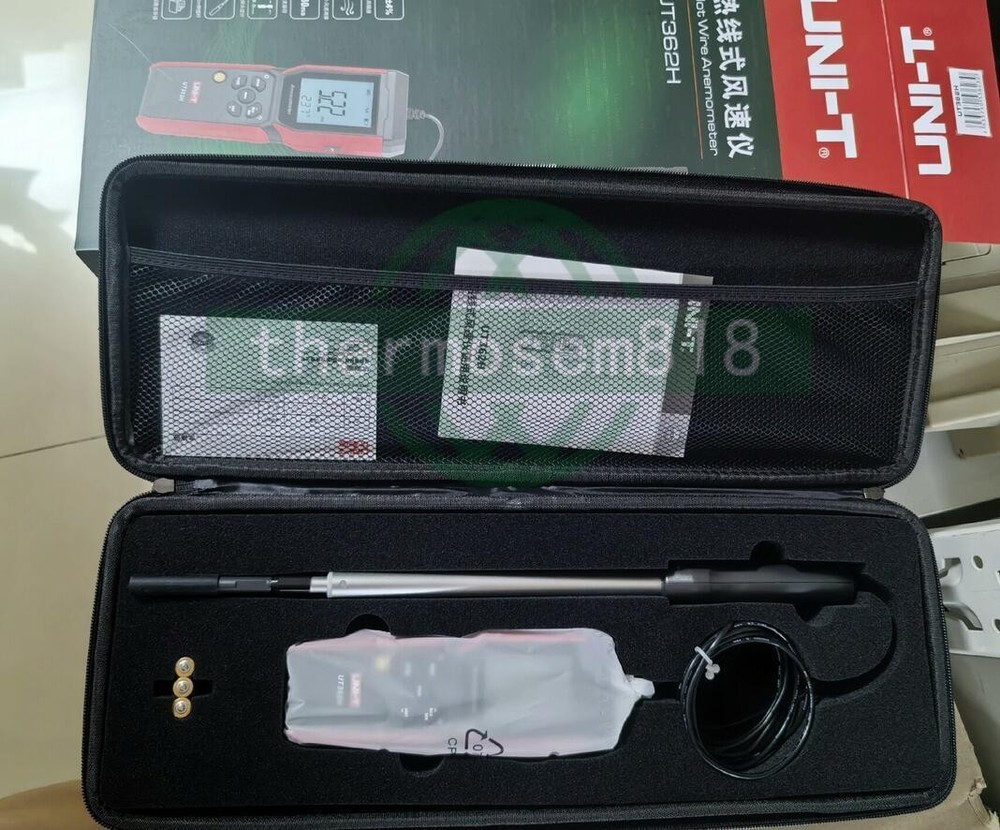 UNI-T UT362H Hot Wire Anemometer Sensor Wind Velocity/Volume/Temperature Tester