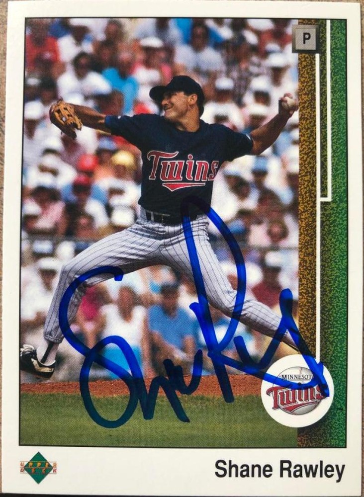 Shane Rawley Autographed 1989 Upper Deck #786