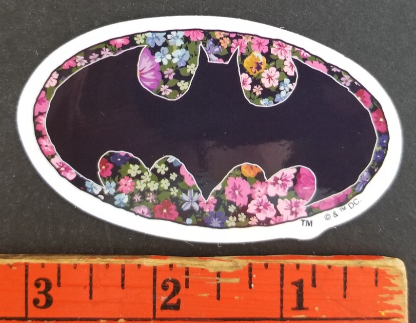 Batman Logo Skateboard Sticker Card