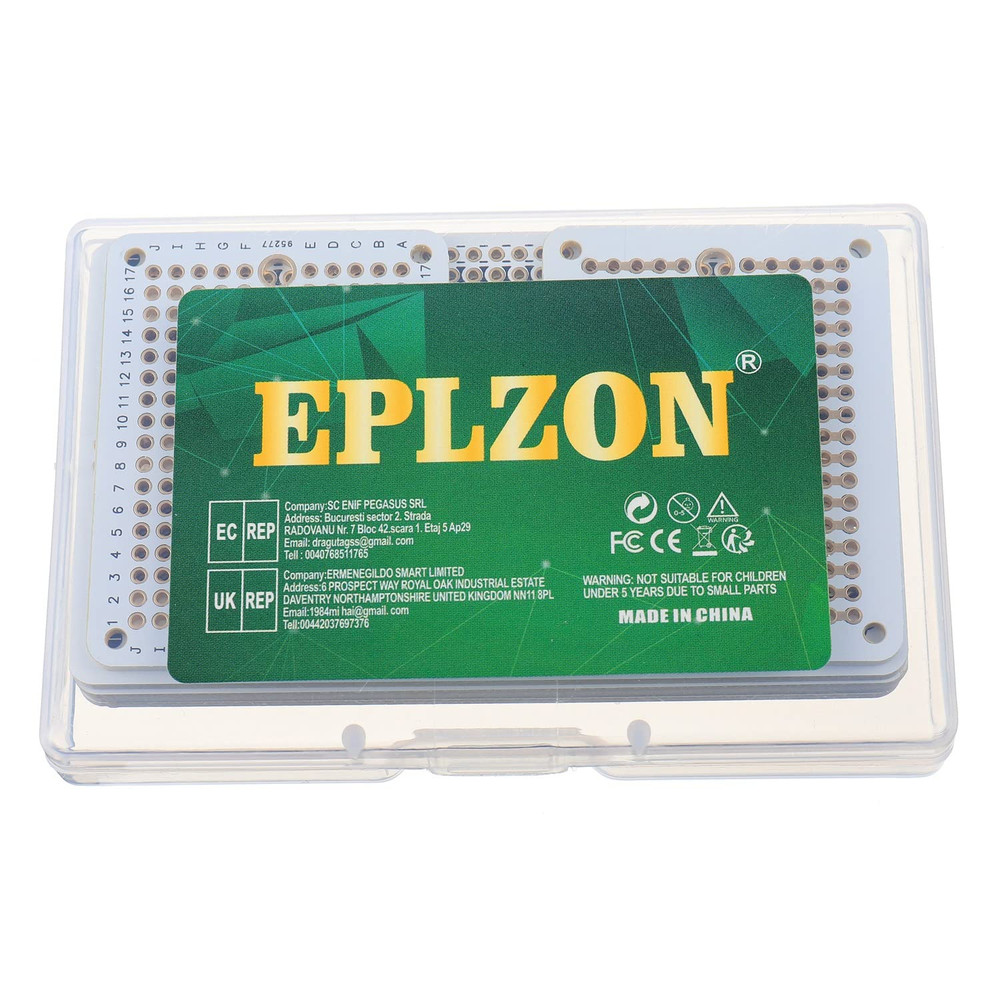 Solderable Breadboard PCB Board Gold-Plated Solder Breadboard for DIY Electro...