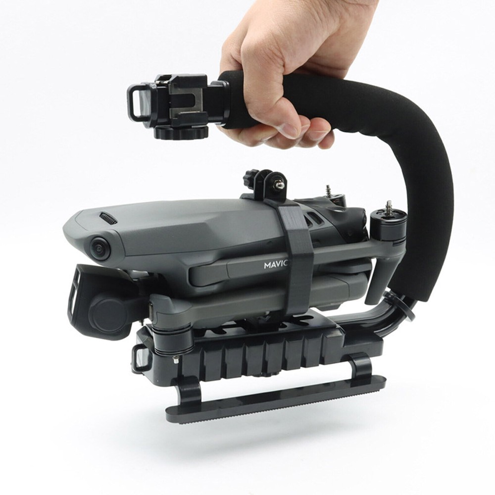 Handheld Shooting Bracket Gimbal Stabilizer Grip Handle for MAVIC 2/3 Drone