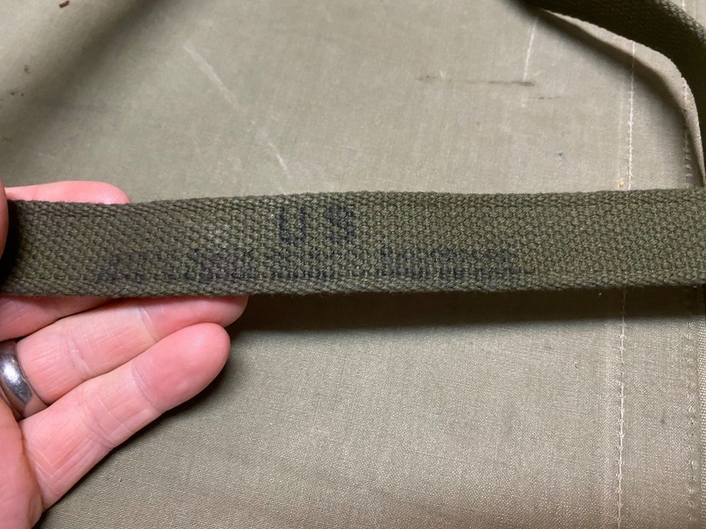 ORIGINAL WWII US ARMY M1942 LARGE SPARE EQUIPMENT CARRY STRAP