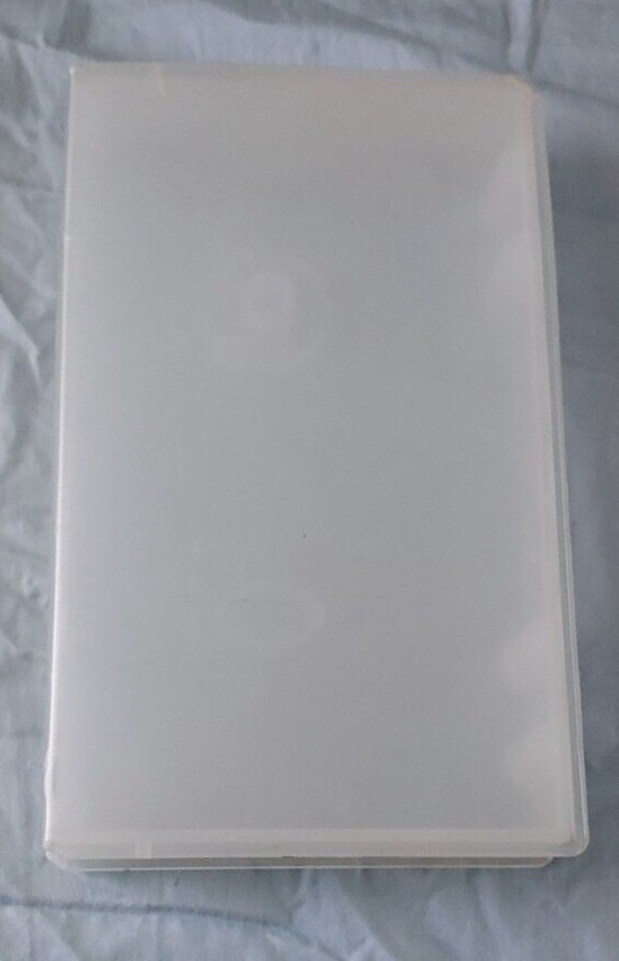 Multiple quantities available Clear VHS Plastic Case