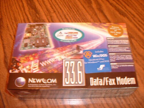NEWCOM INTERNAL 33.6HBPS DATA / FAX MODEM (NIB) SEND & RECEIVE DATA