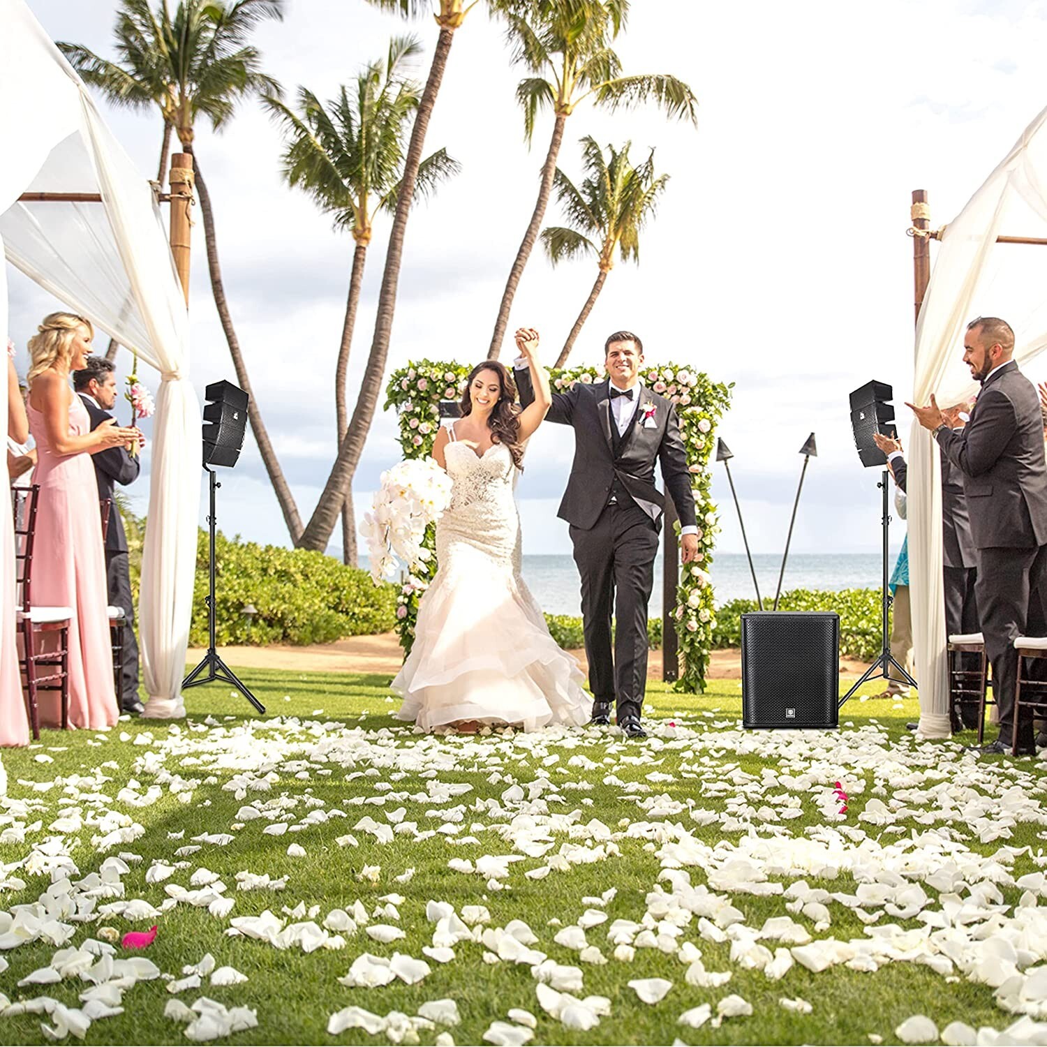 proreck CLUB 3500 PA Speaker System DJ Powered Combo Set 15 inch subwoofer 3000W