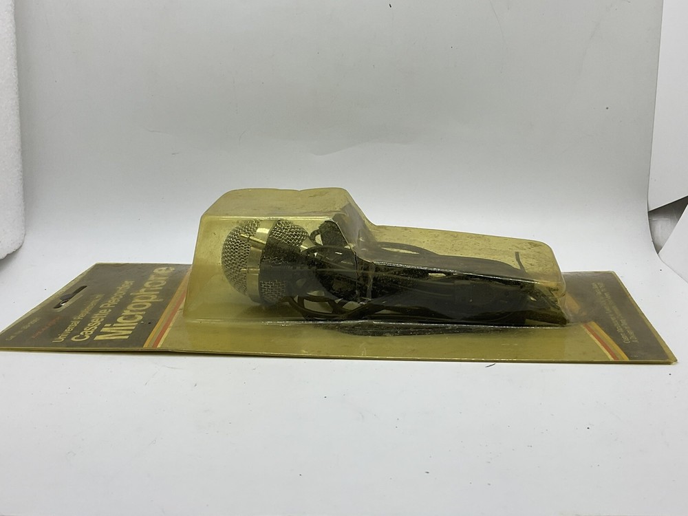 Realistic 33-2001A Dynamic Mike Cassette Recorder Microphone