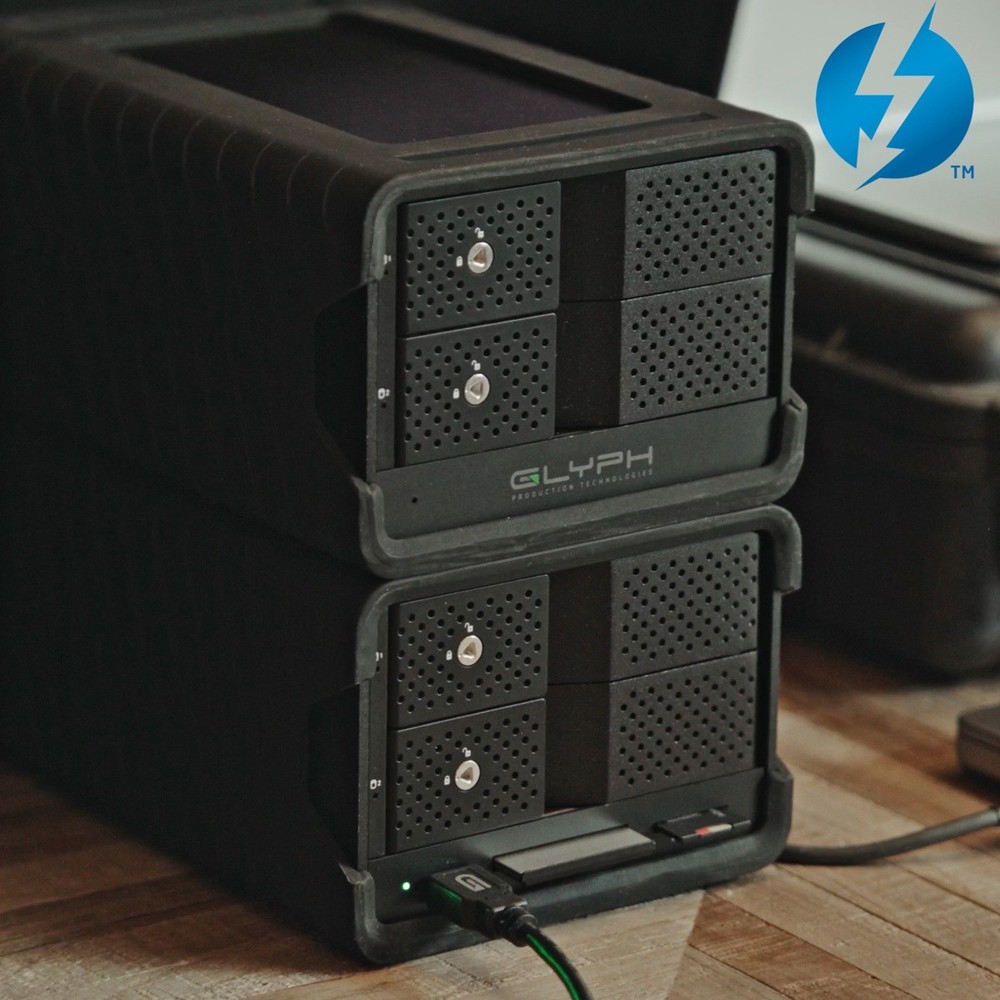 Glyph Technologies Blackbox PRO RAID 24TB (2x12TB) 2-Bay Thunderbolt 3 Array