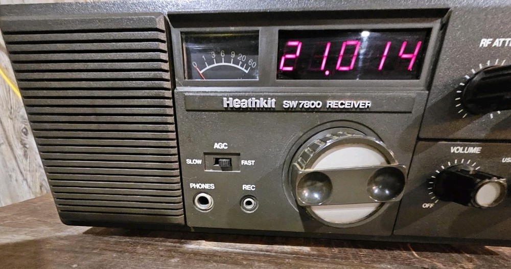 HEATHKIT SW-7800 RECEIVER UNTESTED