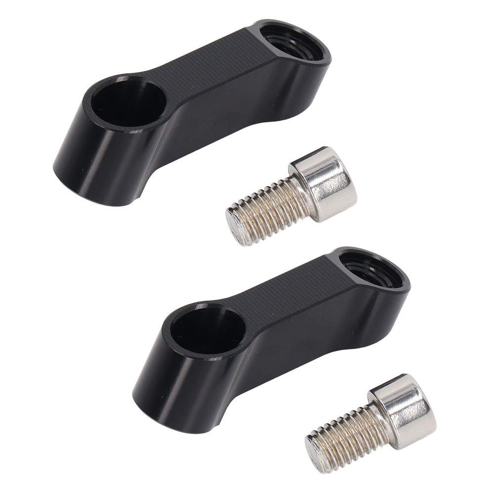 1 Pair Motorcycle Mirror Mount Riser Adapters High Strength For NMAX PRKL